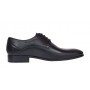 Pantofi barbati office eleganti din piele naturala Negru SIR015N